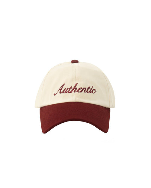 Бейсболка Autentic Бордовий