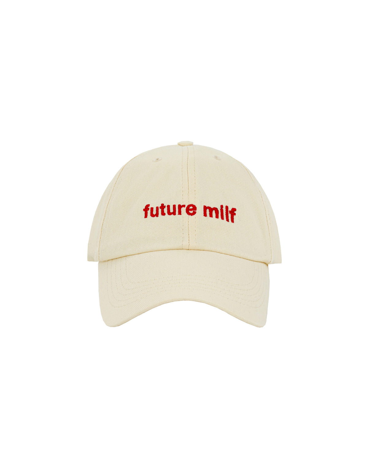 Бейсболка Future milf Кремовий