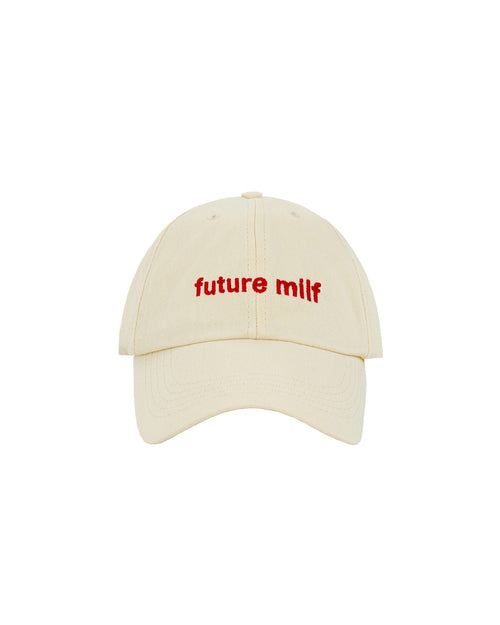 Бейсболка Future milf Кремовий